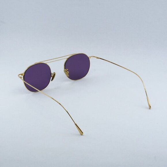 NEW CUTLER AND GROSS CG1268GPLS 001 GOLD PURPLE SUNGLASSES - Picture 5 of 10
